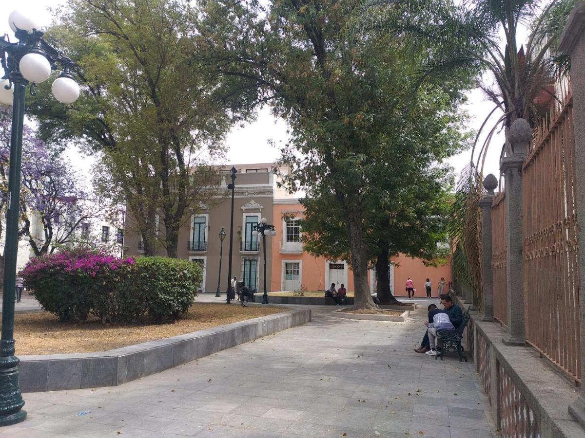 Hostal Azul Puebla Centro Historico Zewnętrze zdjęcie