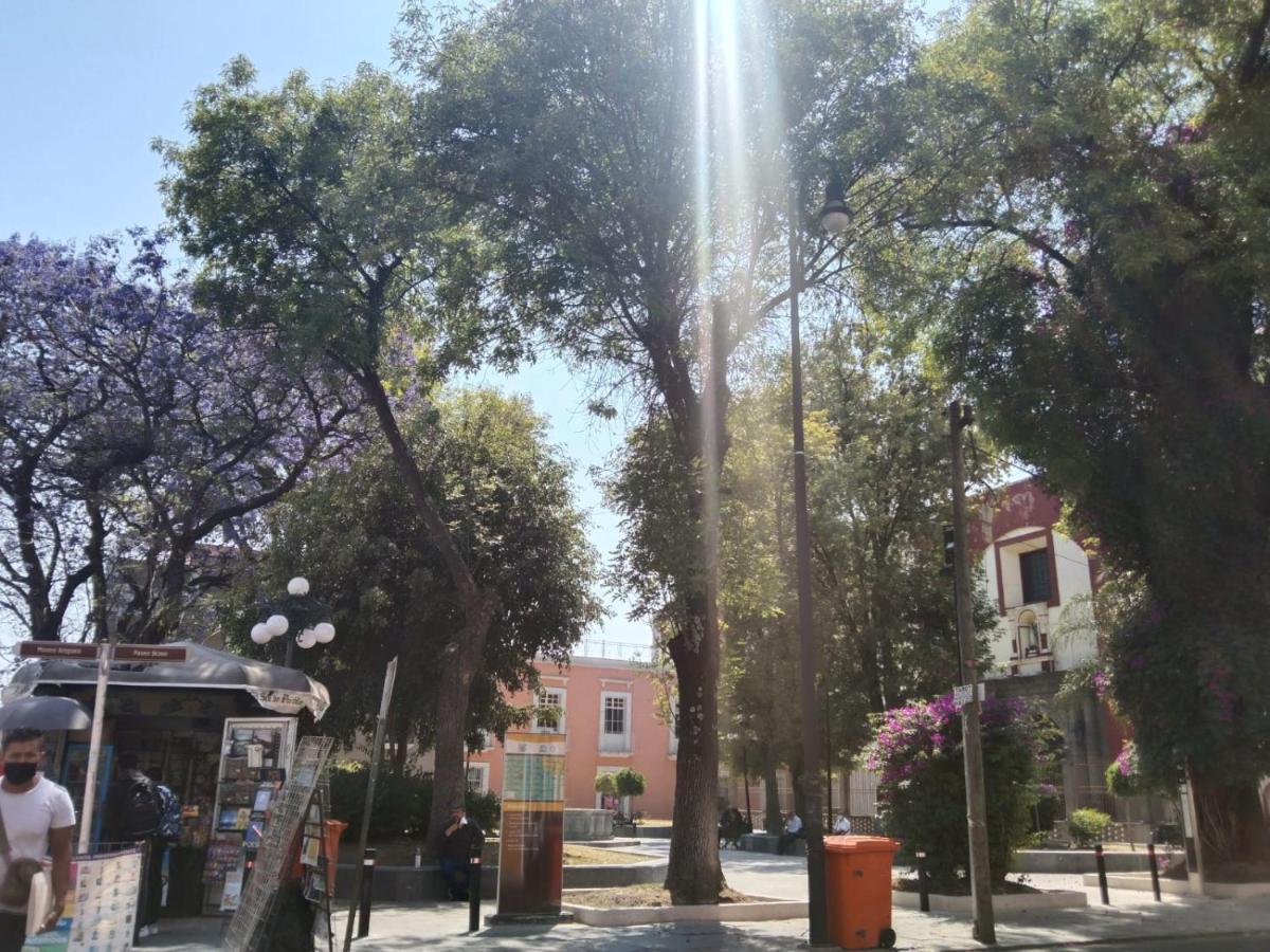 Hostal Azul Puebla Centro Historico Zewnętrze zdjęcie