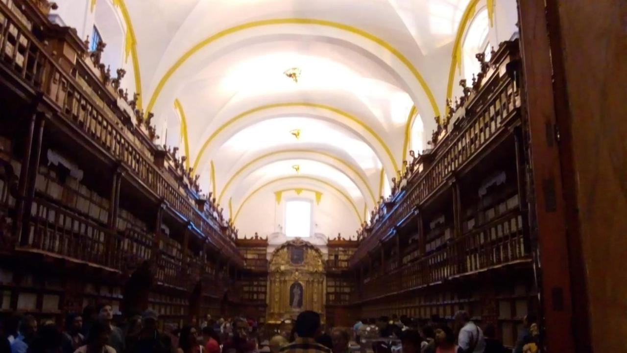 Hostal Azul Puebla Centro Historico Zewnętrze zdjęcie