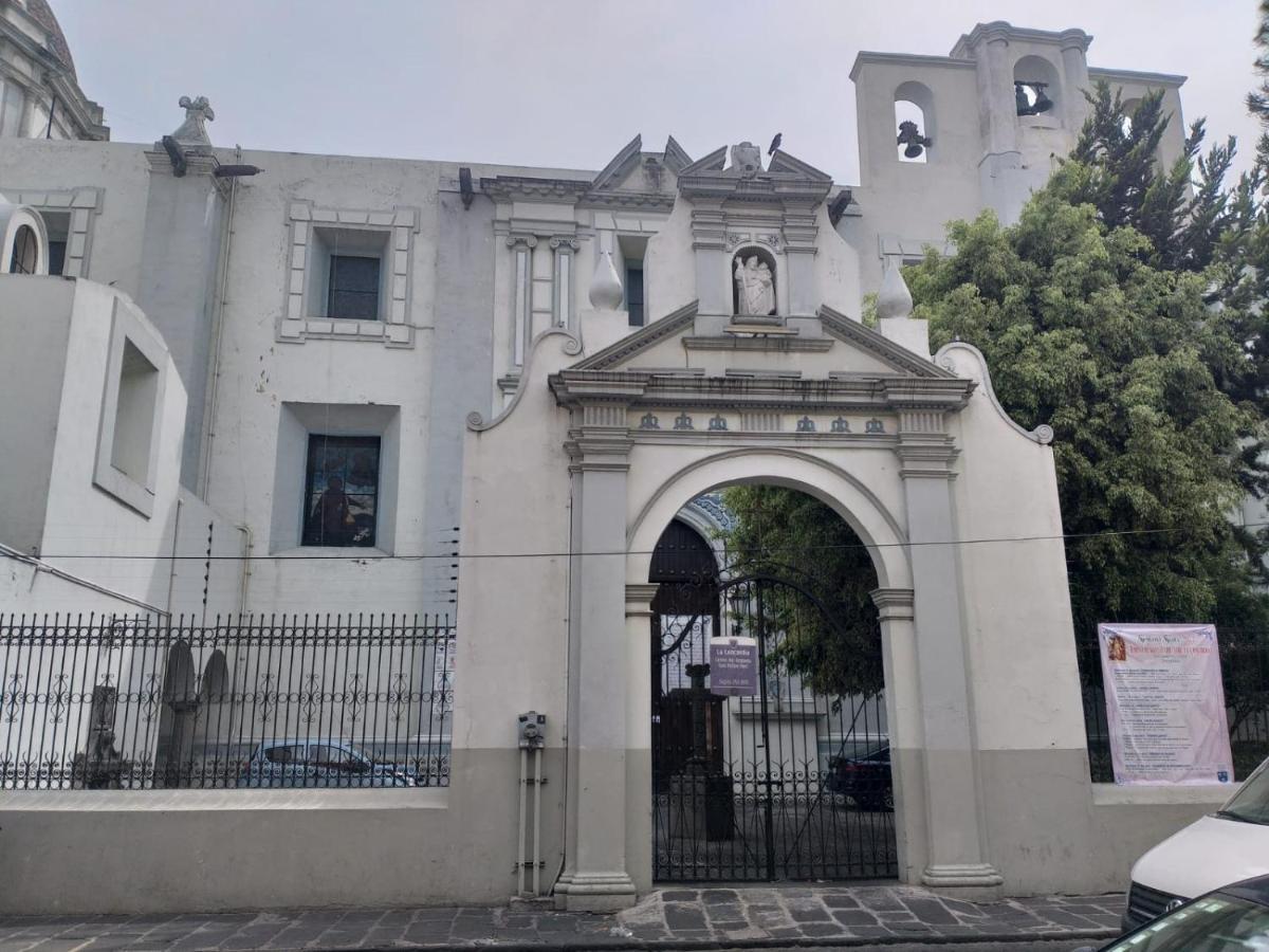 Hostal Azul Puebla Centro Historico Zewnętrze zdjęcie