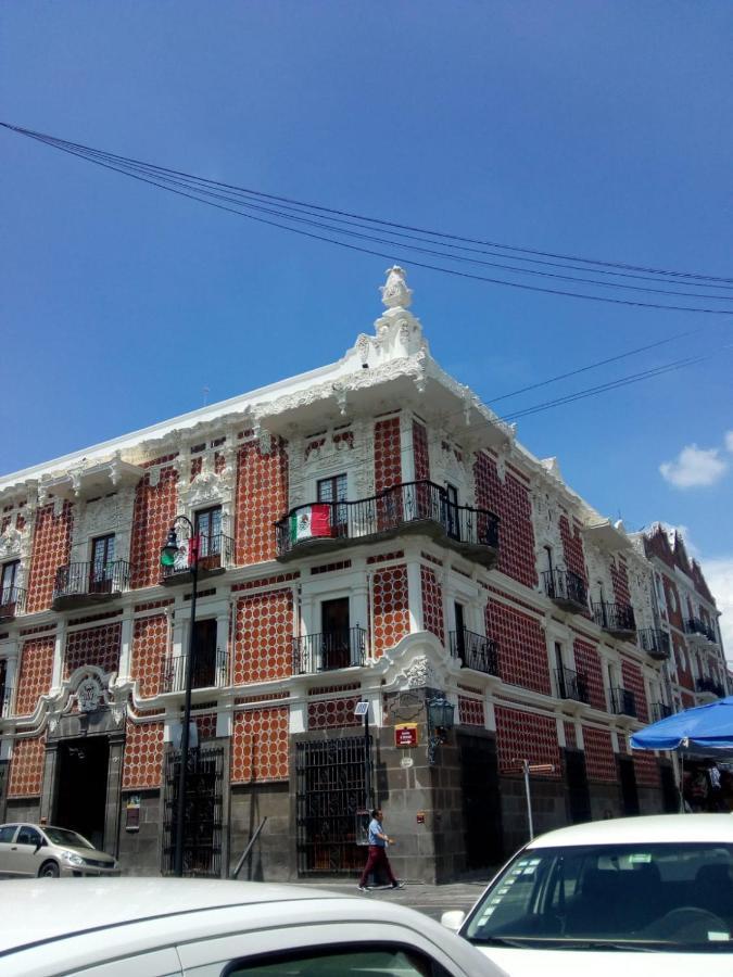 Hostal Azul Puebla Centro Historico Zewnętrze zdjęcie