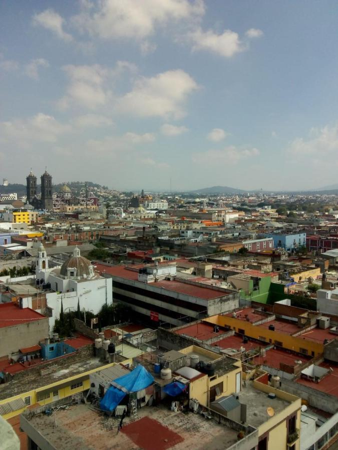 Hostal Azul Puebla Centro Historico Zewnętrze zdjęcie