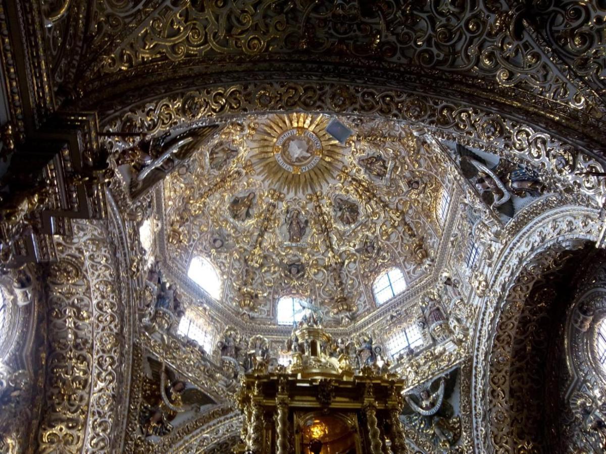 Hostal Azul Puebla Centro Historico Zewnętrze zdjęcie