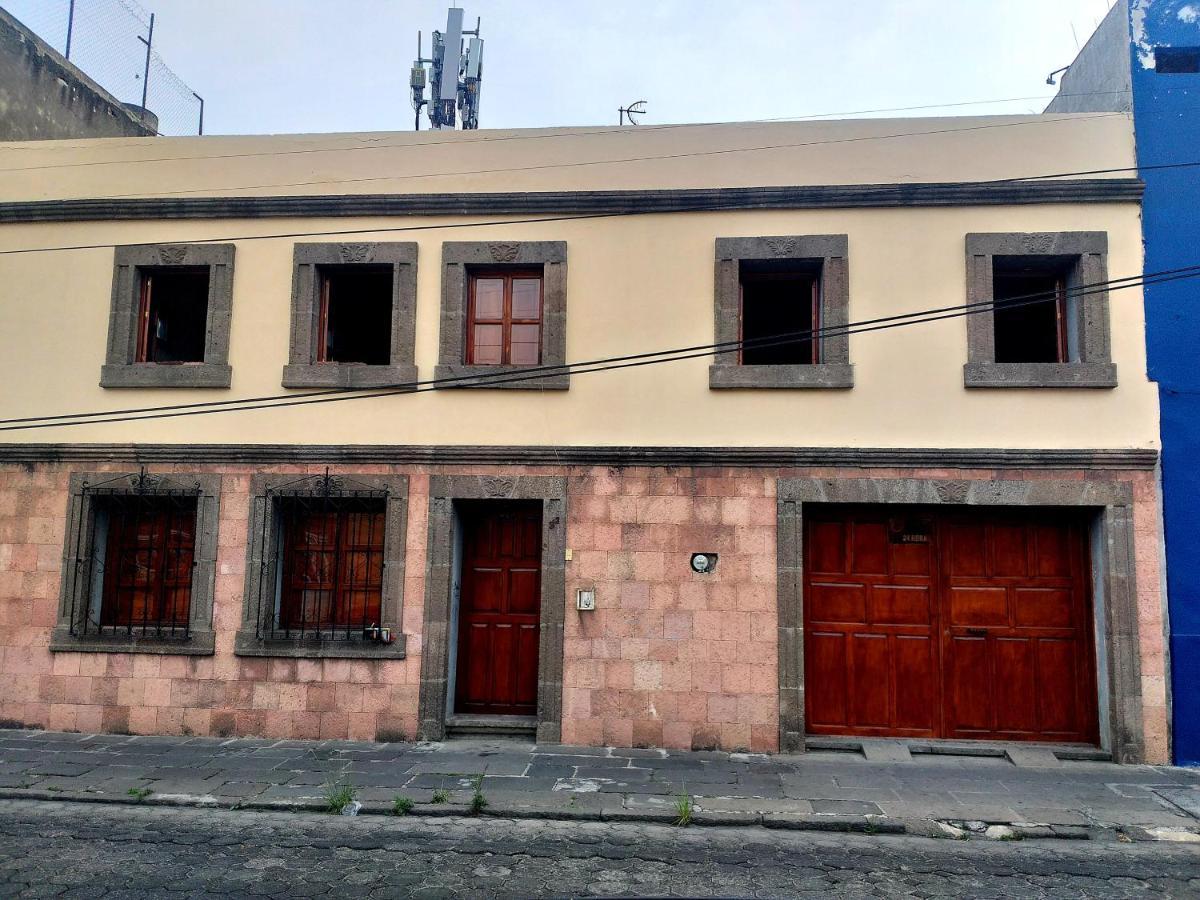 Hostal Azul Puebla Centro Historico Zewnętrze zdjęcie