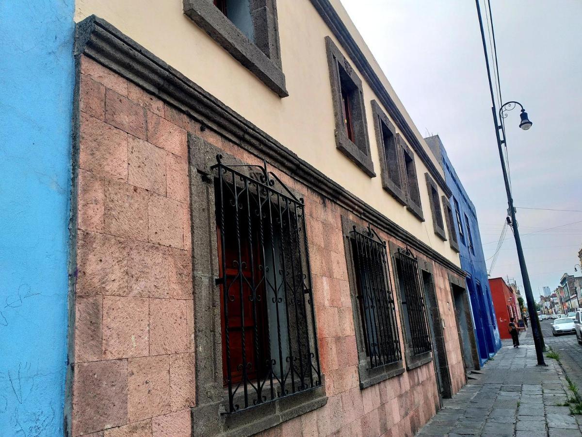 Hostal Azul Puebla Centro Historico Zewnętrze zdjęcie