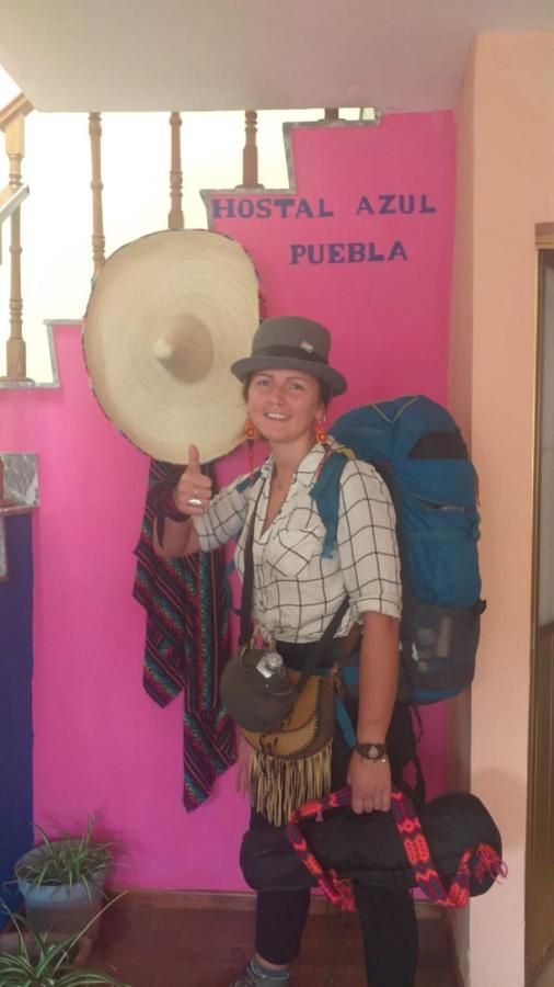 Hostal Azul Puebla Centro Historico Zewnętrze zdjęcie