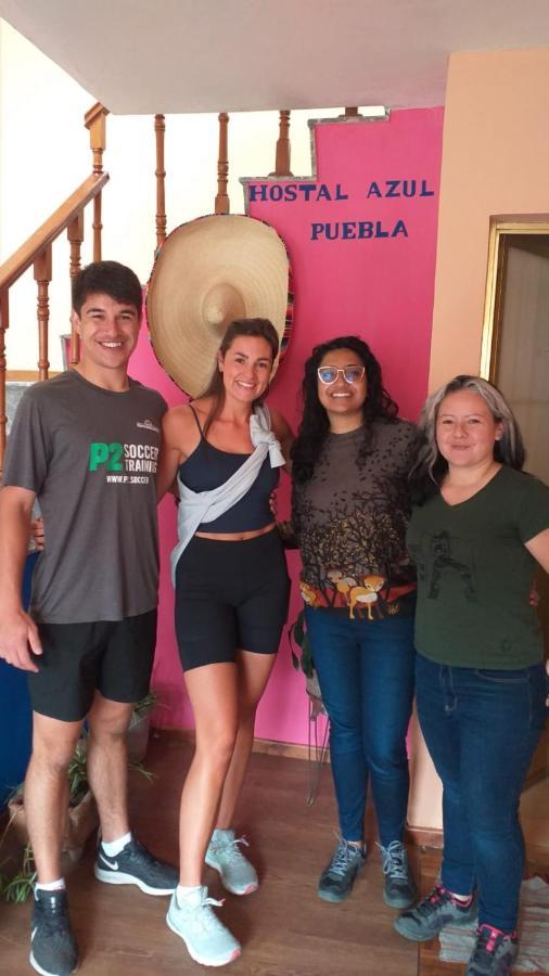 Hostal Azul Puebla Centro Historico Zewnętrze zdjęcie