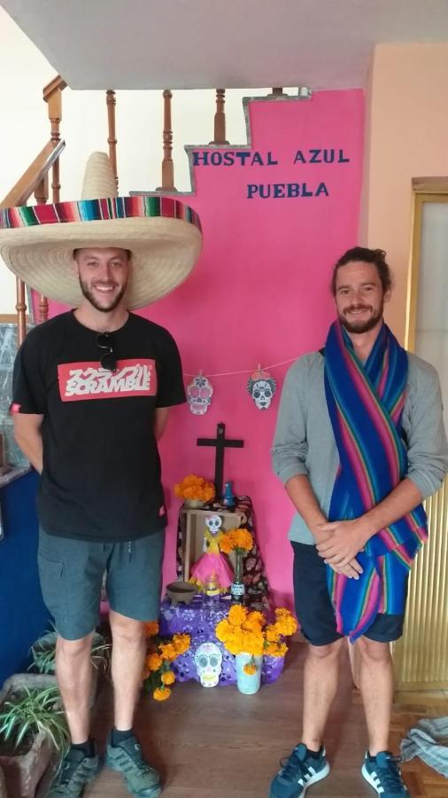 Hostal Azul Puebla Centro Historico Zewnętrze zdjęcie